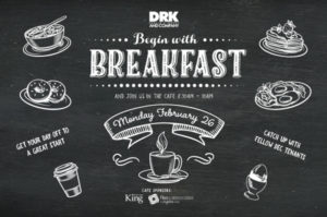 Beging with Breakfast at The DEC! (Tenant ONLY Event)