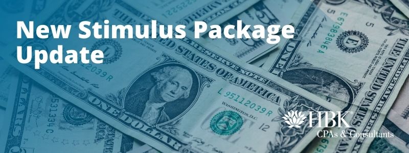 Stimulus Package Update